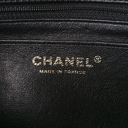 Chanel Glittered Tweed Quilted Mini Rectangular Flap Navy Blue 6 of 11