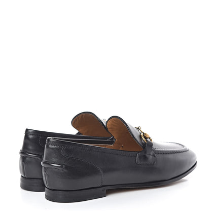 Gucci Calfskin Womens Jordaan Loafers 34 Black 4 of 13