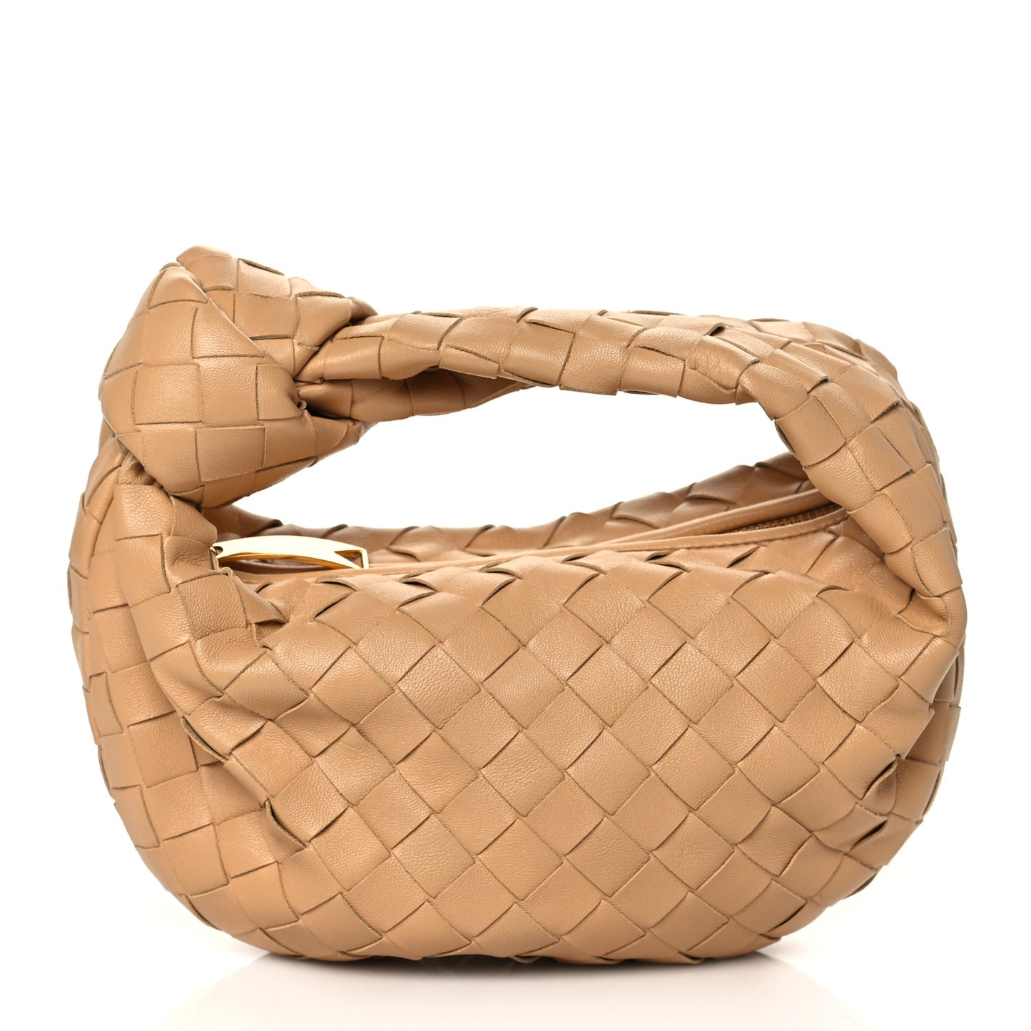 Nappa Intrecciato Mini Jodie Almond