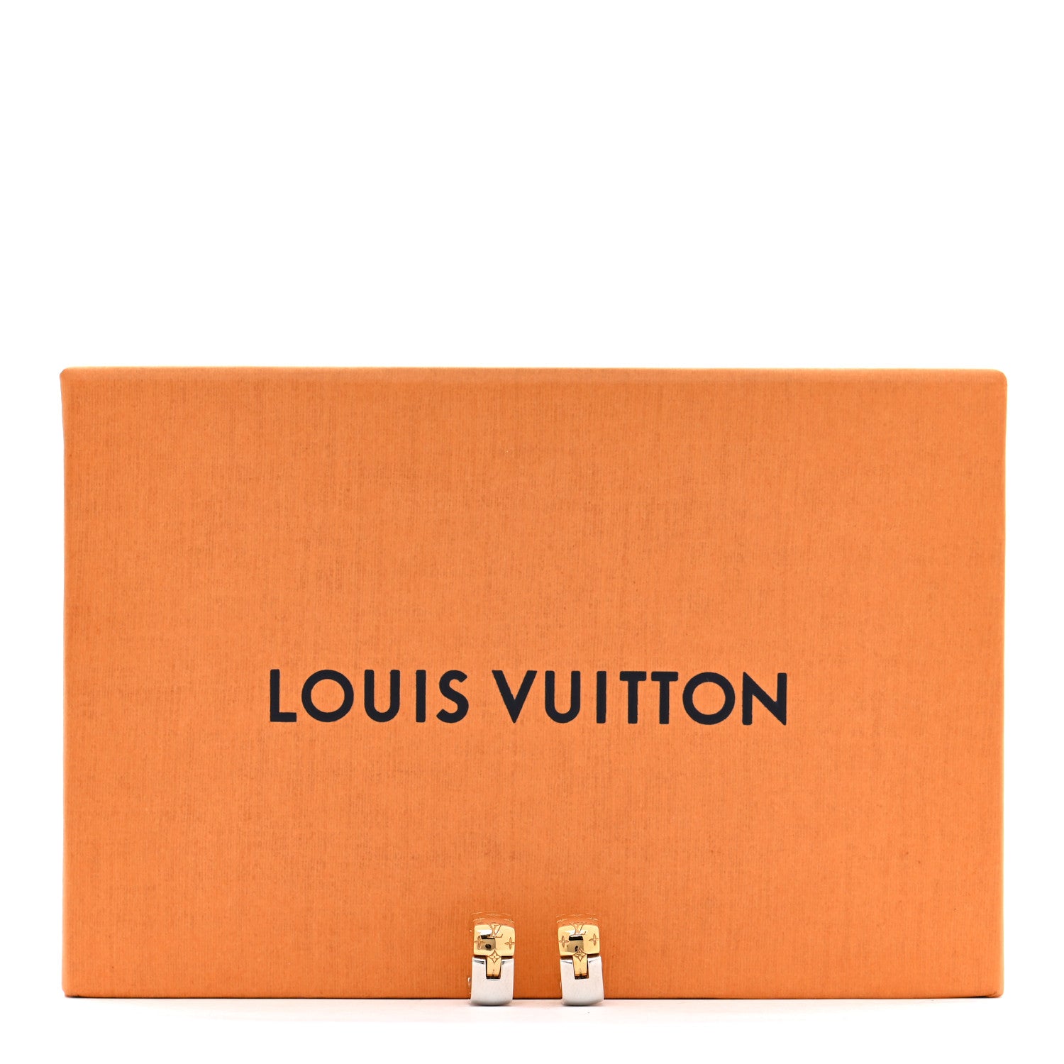Louis Vuitton Nanogram Earrings Gold 5 of 5