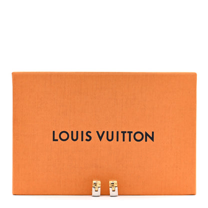 Louis Vuitton Nanogram Earrings Gold 5 of 5