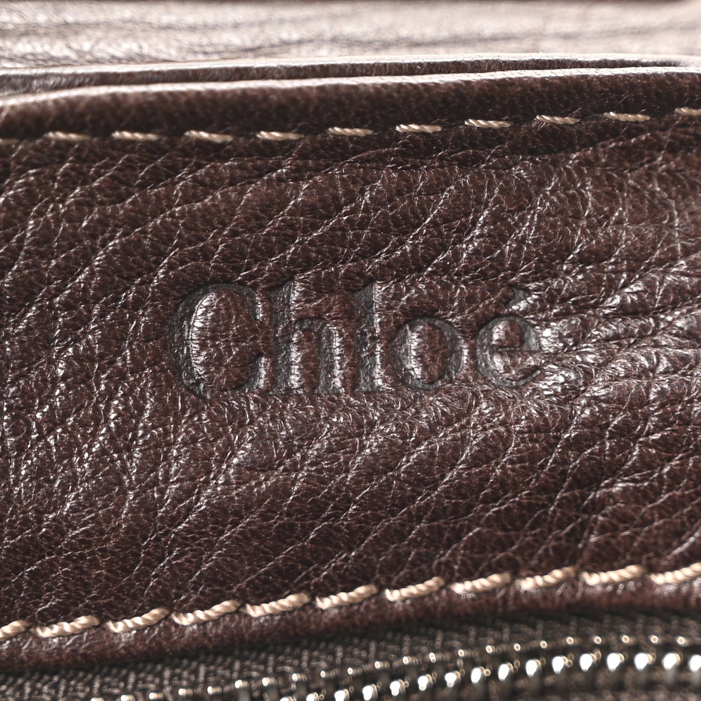 Calfskin Medium Paddington Satchel Brown