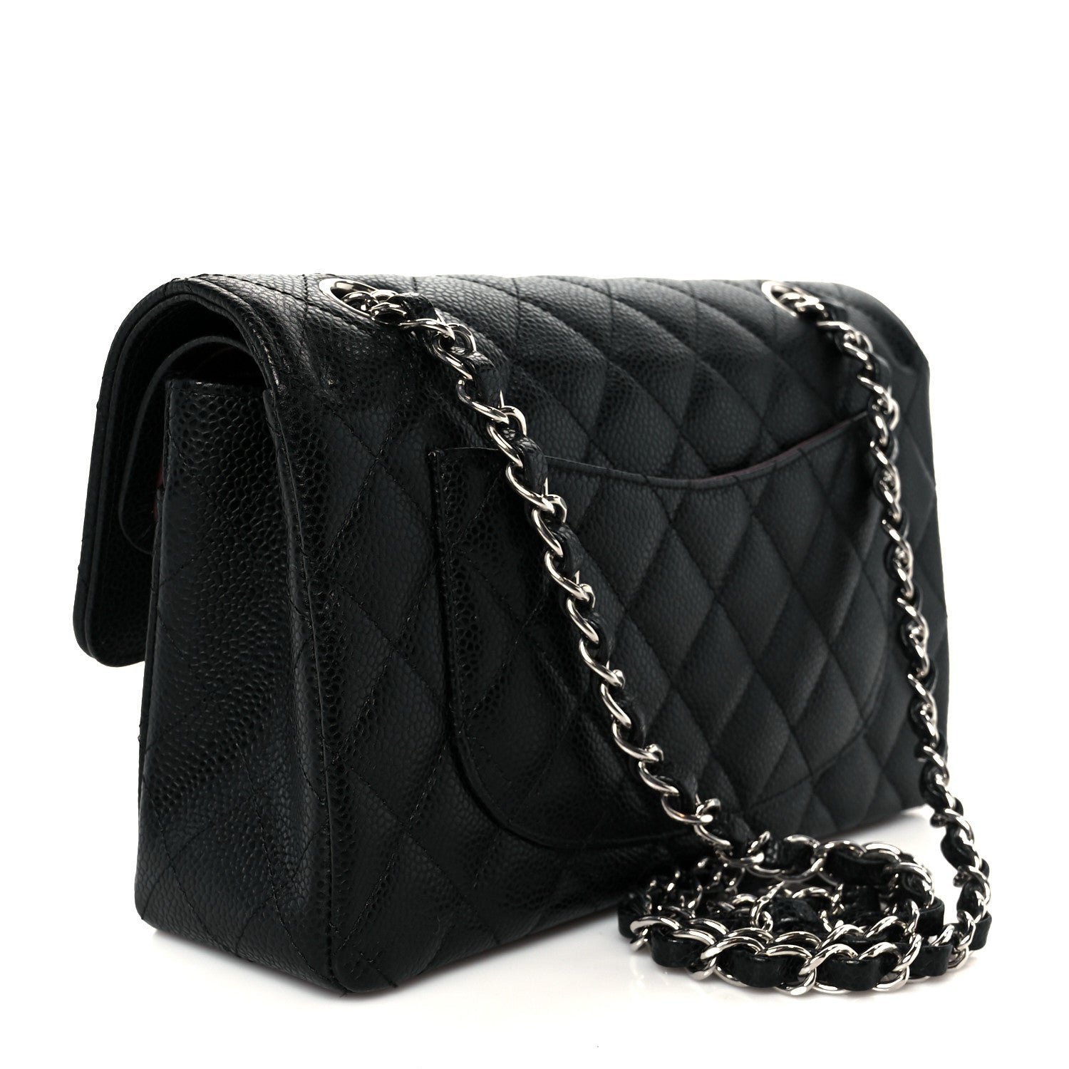 Chanel Caviar Quilted Small Double Flap Black 3 of 11