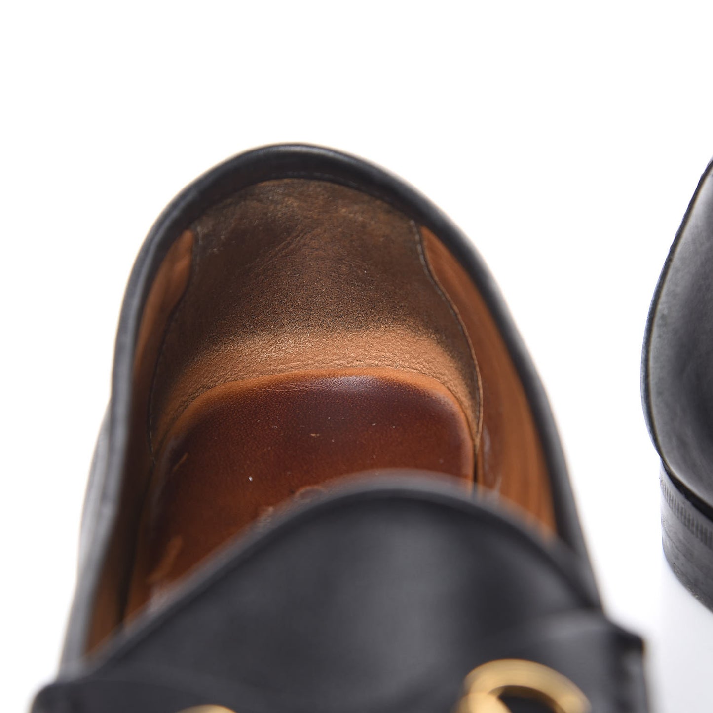 Calfskin Womens 1953 Horsebit Loafers 38 Black