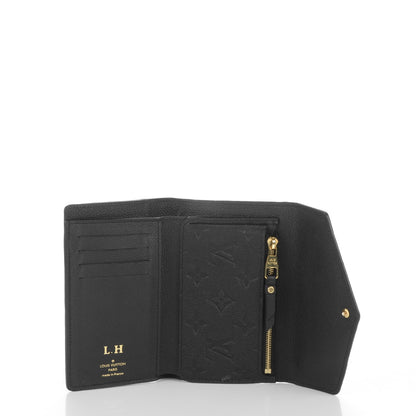 Louis Vuitton Empreinte Compact Curieuse Wallet Black 5 of 7