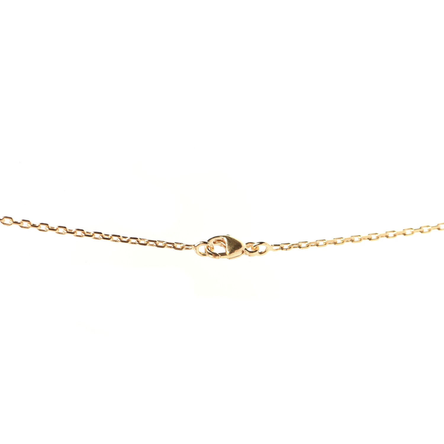 Hermes Swift O'Maillon Pendant Necklace Gold 6 of 8