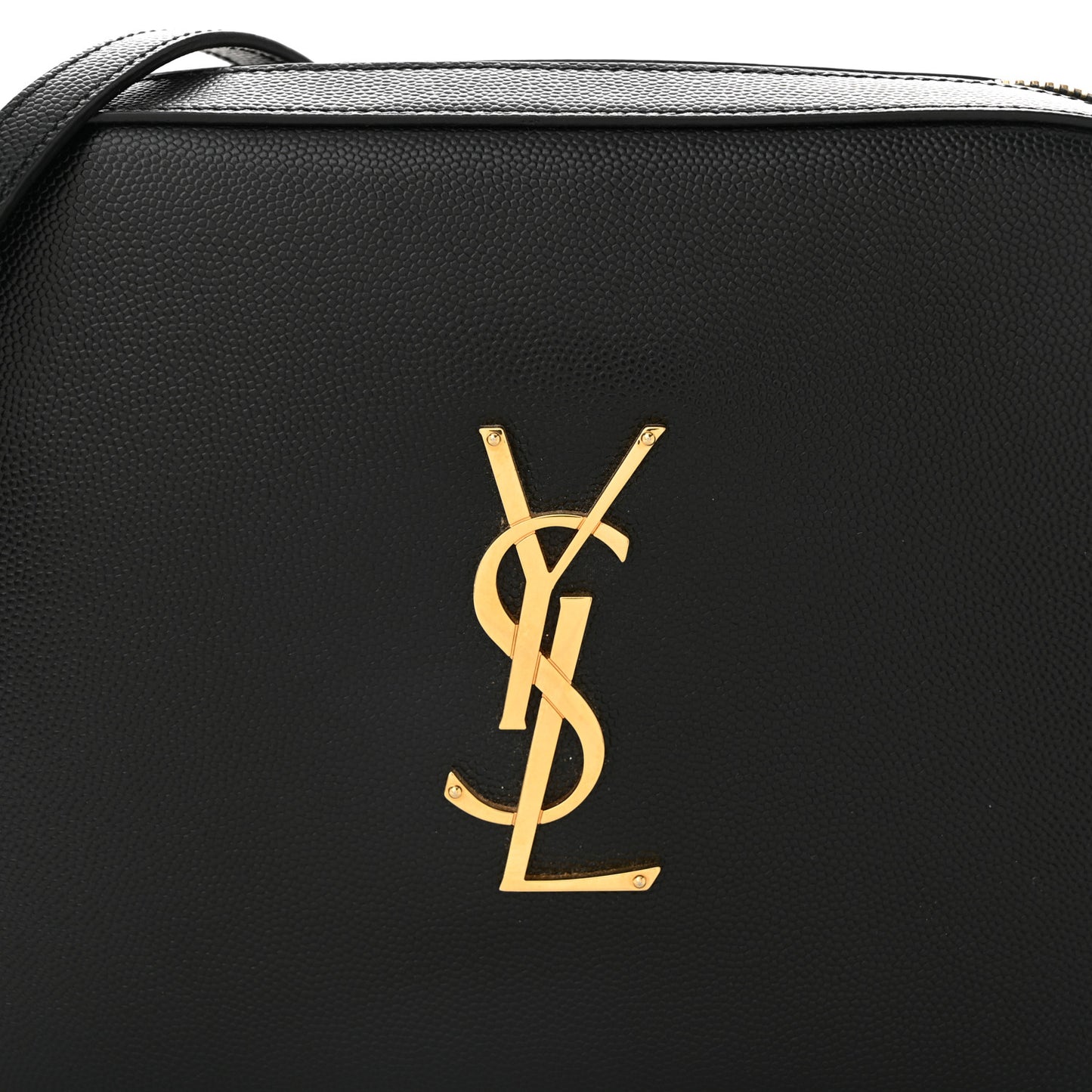 Grain De Poudre Medium Classic Monogram Camera Bag Black