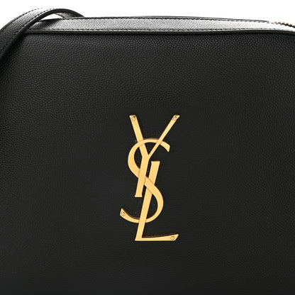 Saint Laurent Grain De Poudre Medium Classic Monogram Camera Bag Black 8 of 10