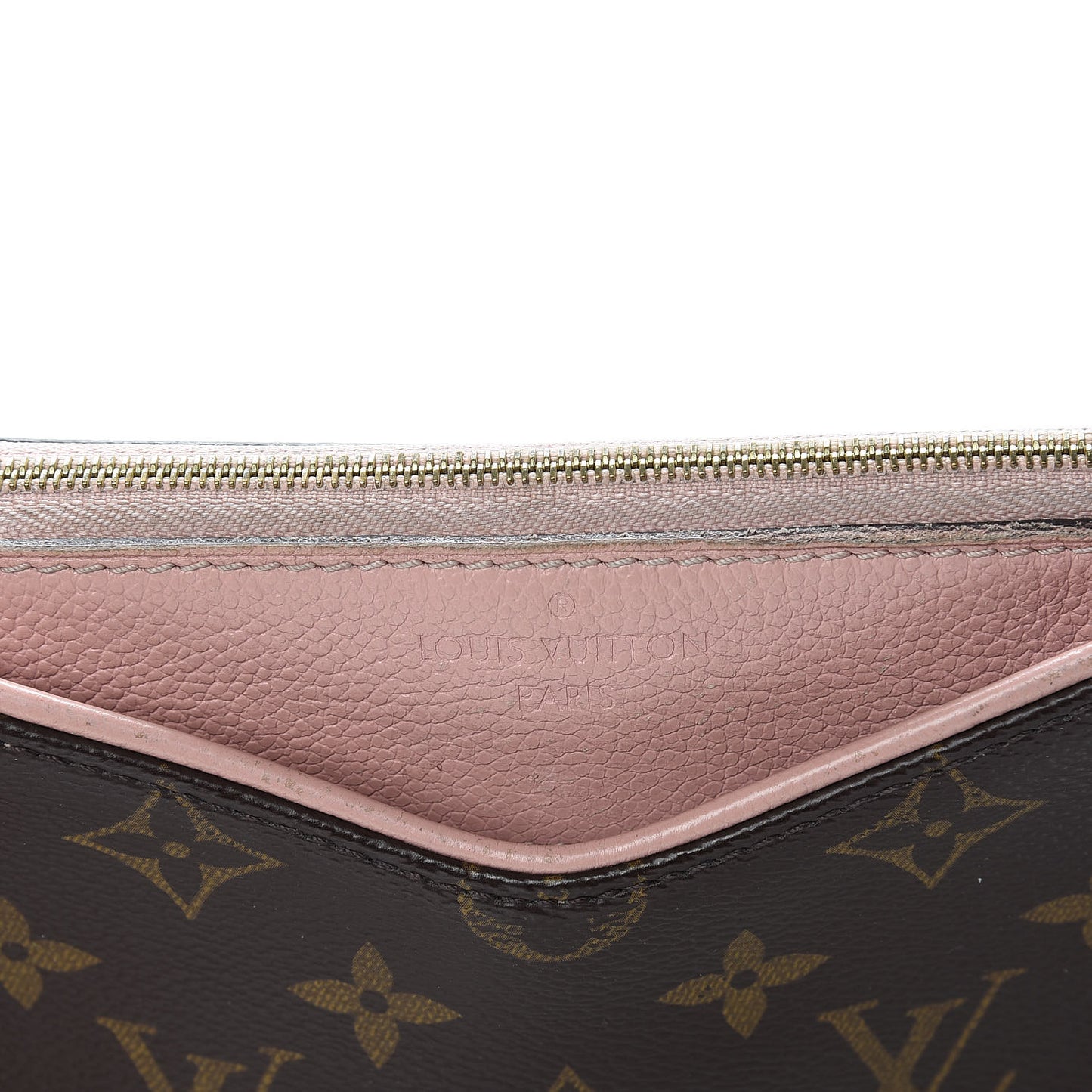 Monogram Pallas Clutch Rose Poudre
