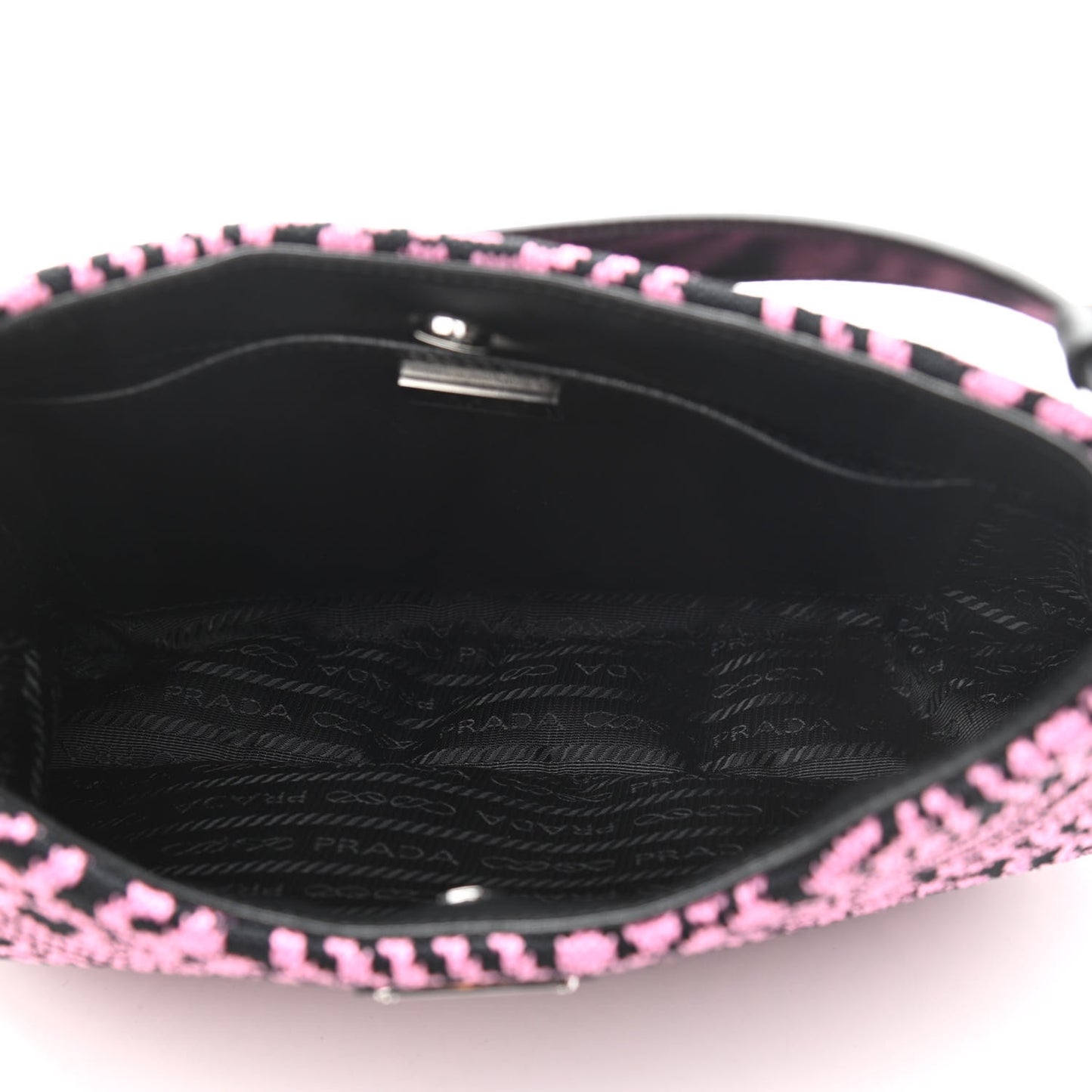 Maglia Jacquard Cleo Shoulder Bag Black Rosa