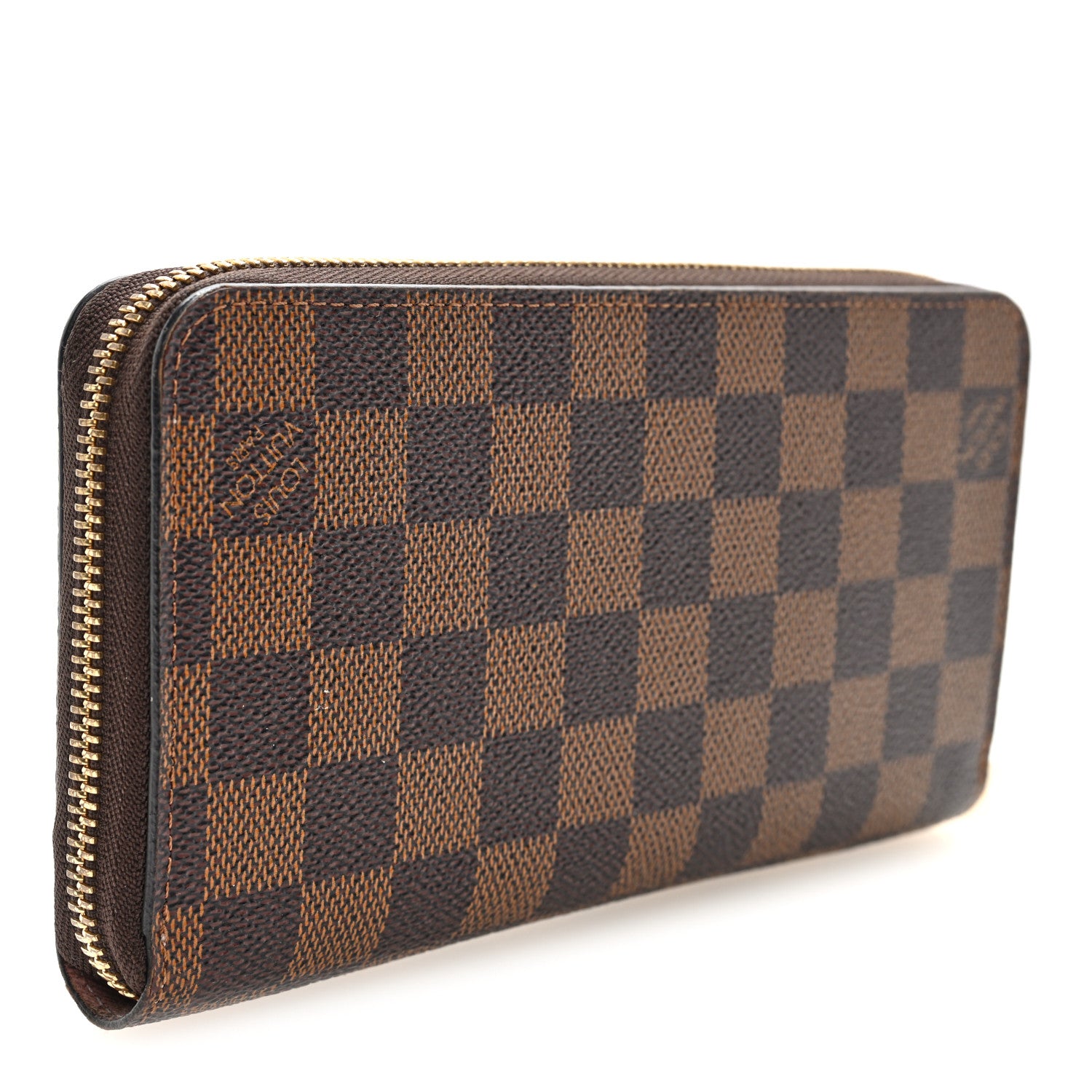 Louis Vuitton Damier Ebene Zippy Wallet Rose Ballerine 3 of 6