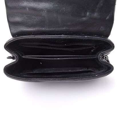 Saint Laurent Calfskin Y Quilted Monogram Toy Loulou Crossbody Bag Black 5 of 12