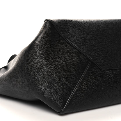 Celine Soft Grained Calfskin Small Belt Cabas Phantom Black 9 of 10