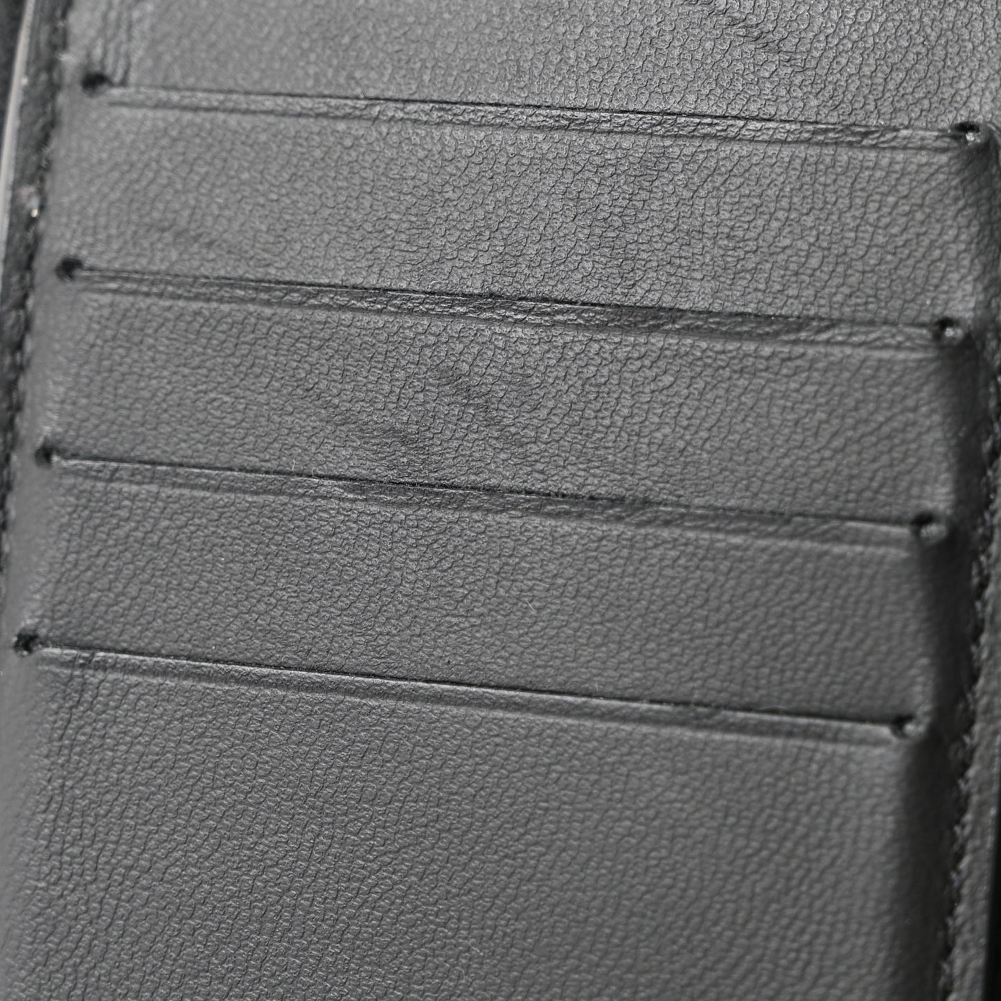 Taurillon Embellished Capucines Compact Wallet Black