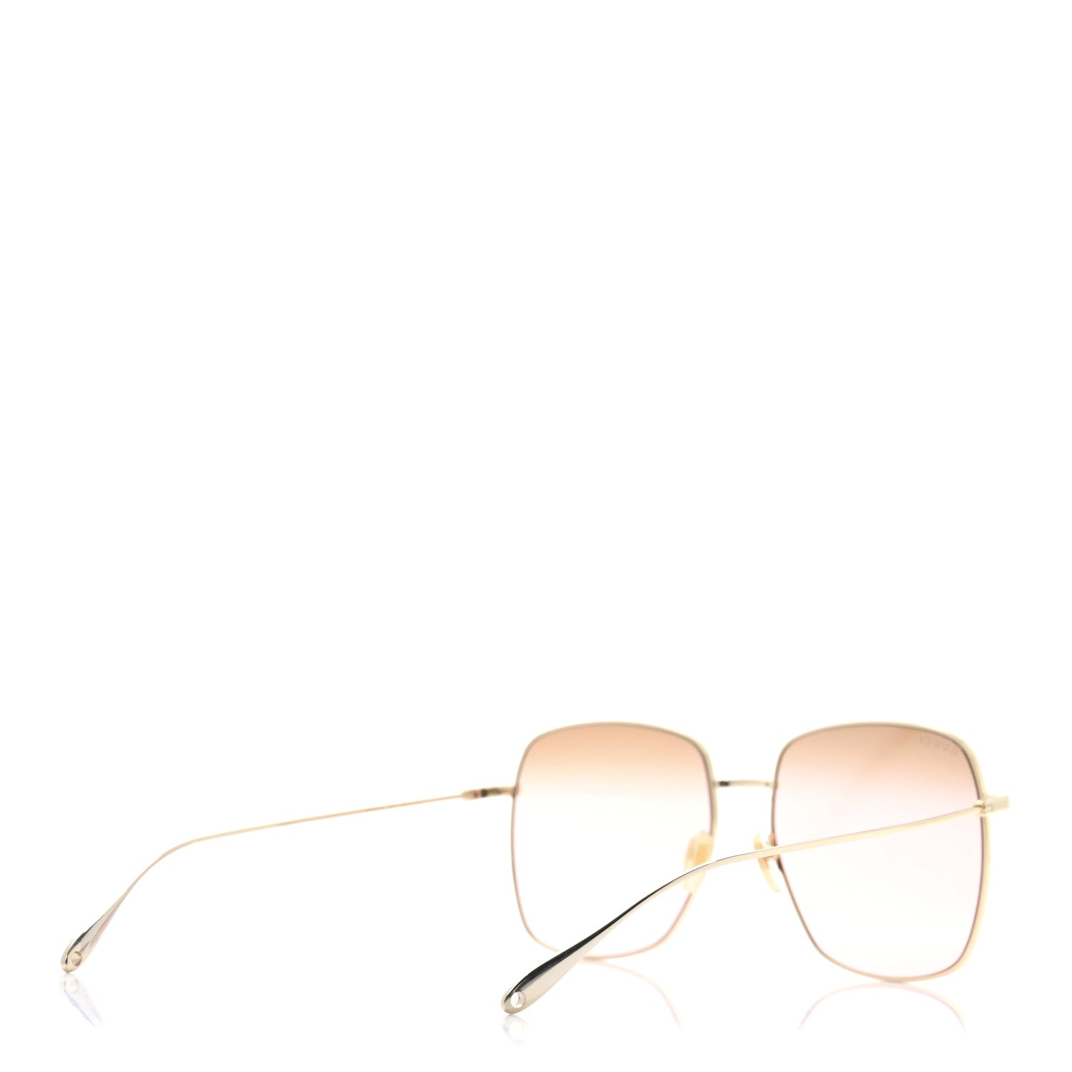 Gucci Metal Fork Square Frame Raccoon Charm Sunglasses GG1031S Pink 4 of 7