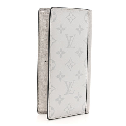 Louis Vuitton Taigarama Brazza Wallet NM Antarctica 3 of 9