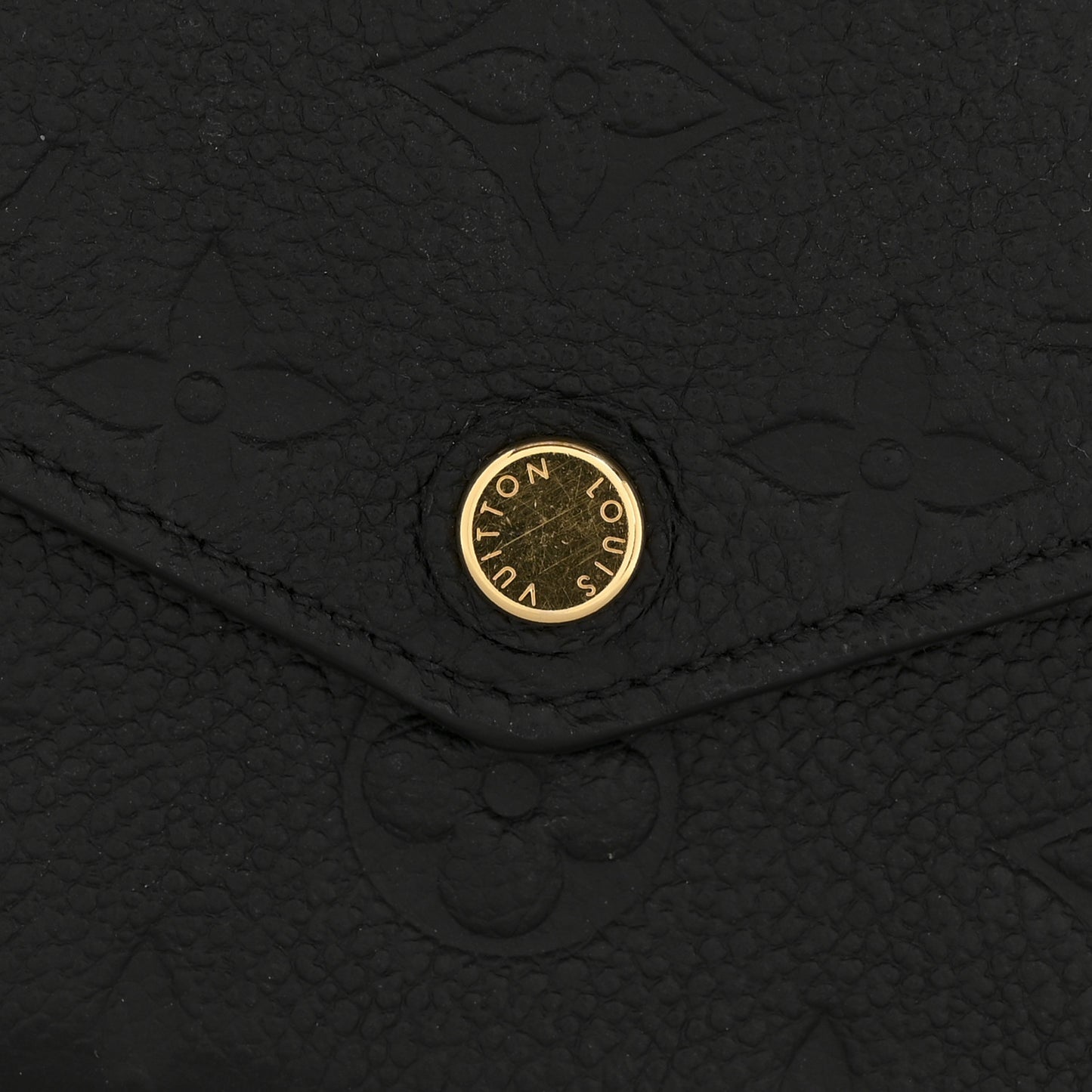 Empreinte Pochette Felicie Chain Wallet Black