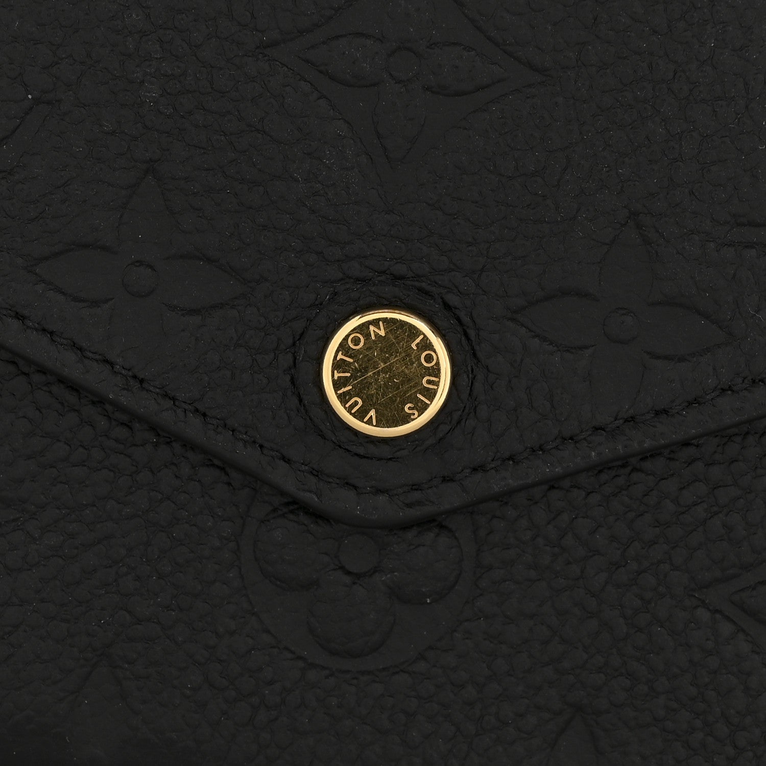 Louis Vuitton Empreinte Pochette Felicie Chain Wallet Black 11 of 12