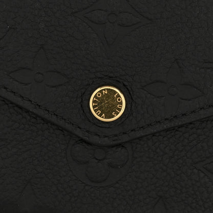 Louis Vuitton Empreinte Pochette Felicie Chain Wallet Black 11 of 12