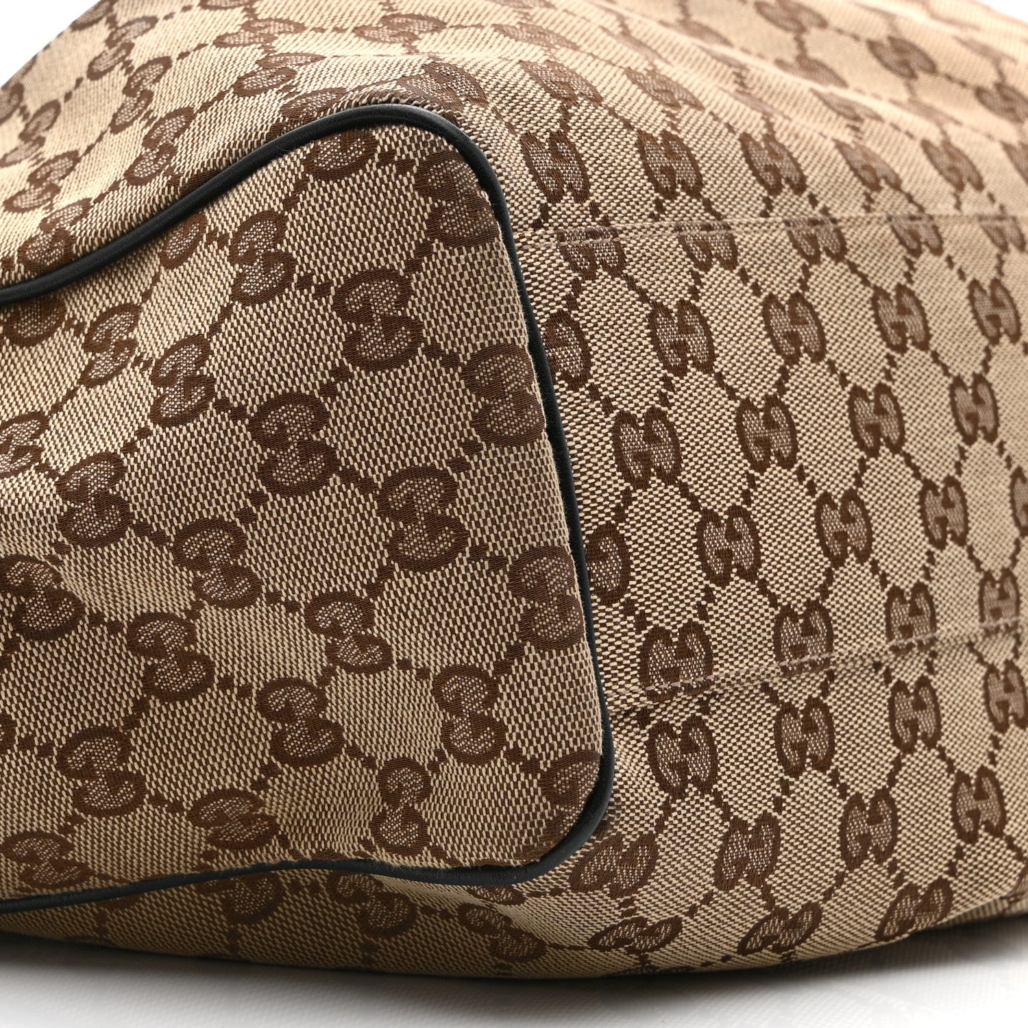 Gucci Monogram Medium Sukey Tote Beige Ebony Dark Brown 10 of 10