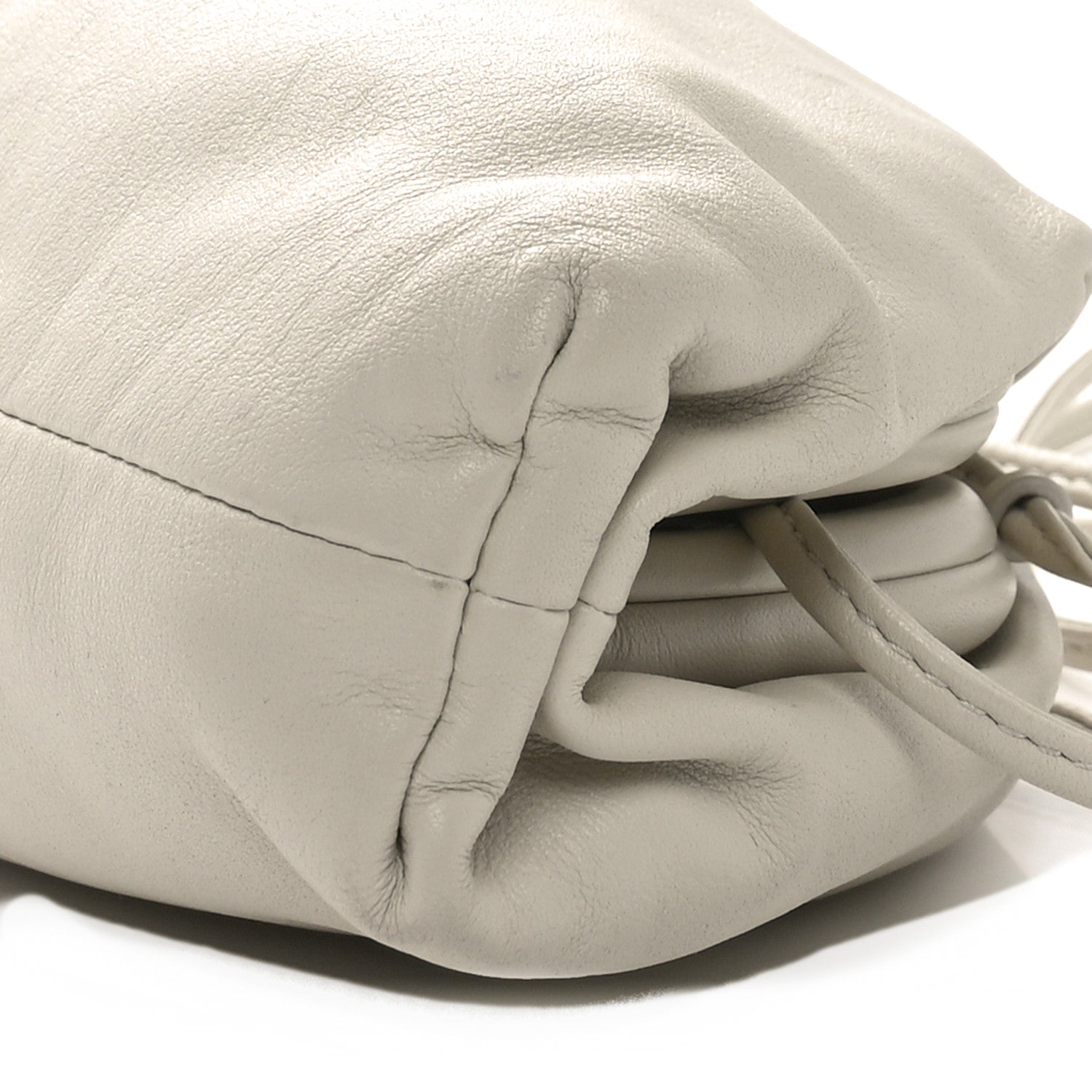 Bottega Veneta Butter Calfskin The Mini Pouch Chalk 11 of 11