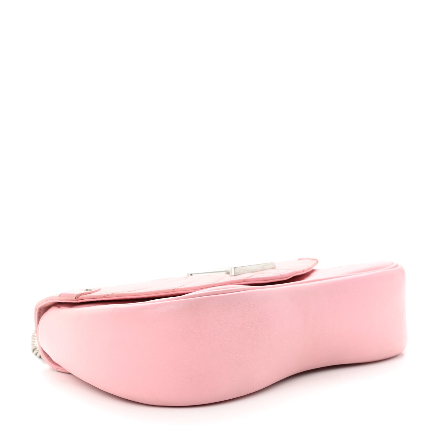 Calfskin New Wave Chain MM Smoothie Pink