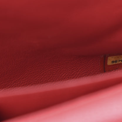 Chanel Caviar Quilted East West Flap Red 9 of 10