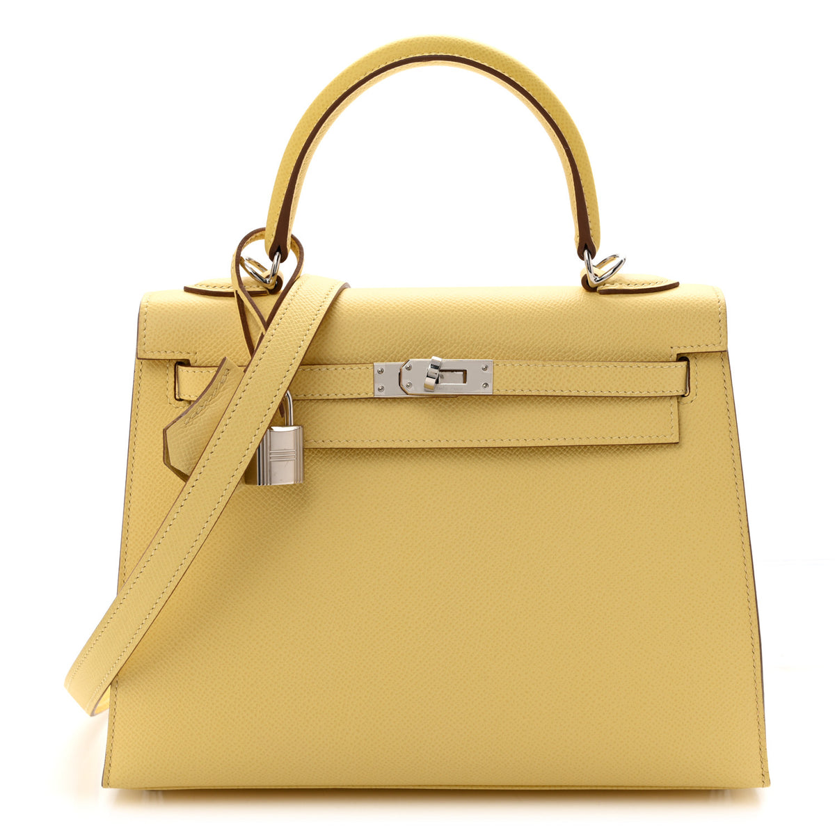 Epsom Kelly Sellier 25 Jaune Poussin