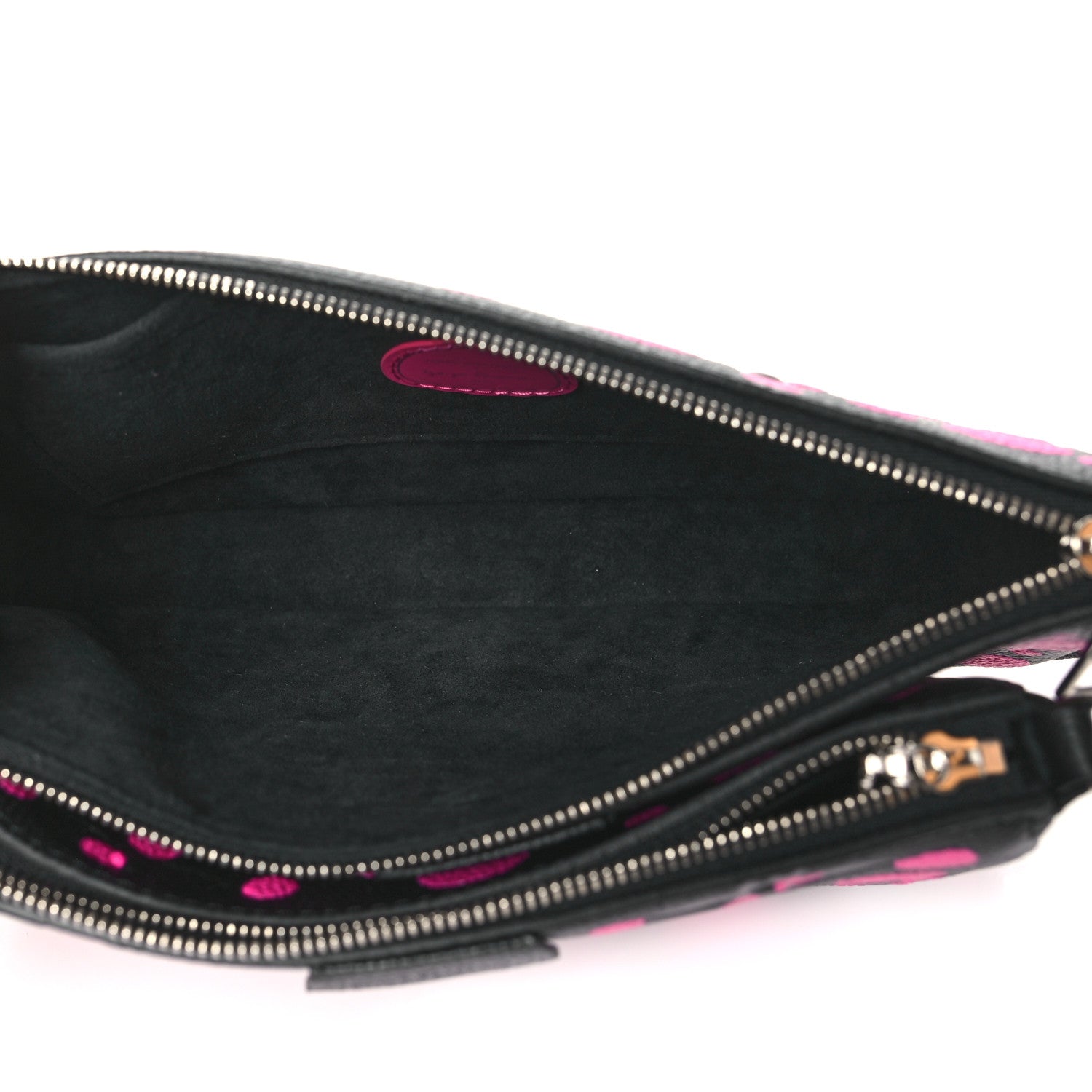 Louis Vuitton LV X YK Empreinte Multi Pochette Accessories Black Fuchsia 5 of 9