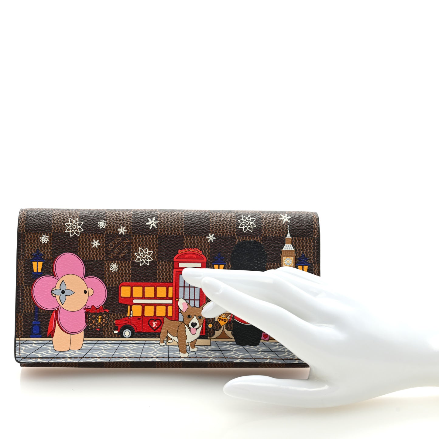 Damier Ebene 2021 Christmas Animation London Sarah Wallet