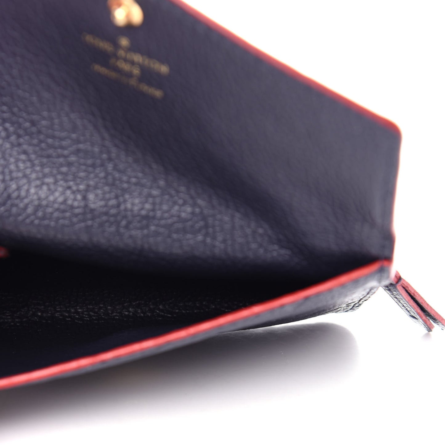 Empreinte Key Pouch Marine Rouge