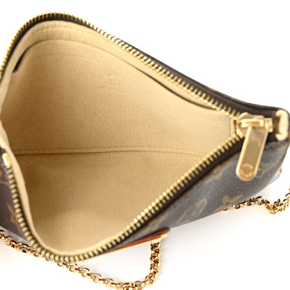 Louis Vuitton Monogram Pochette Milla MM 5 of 7
