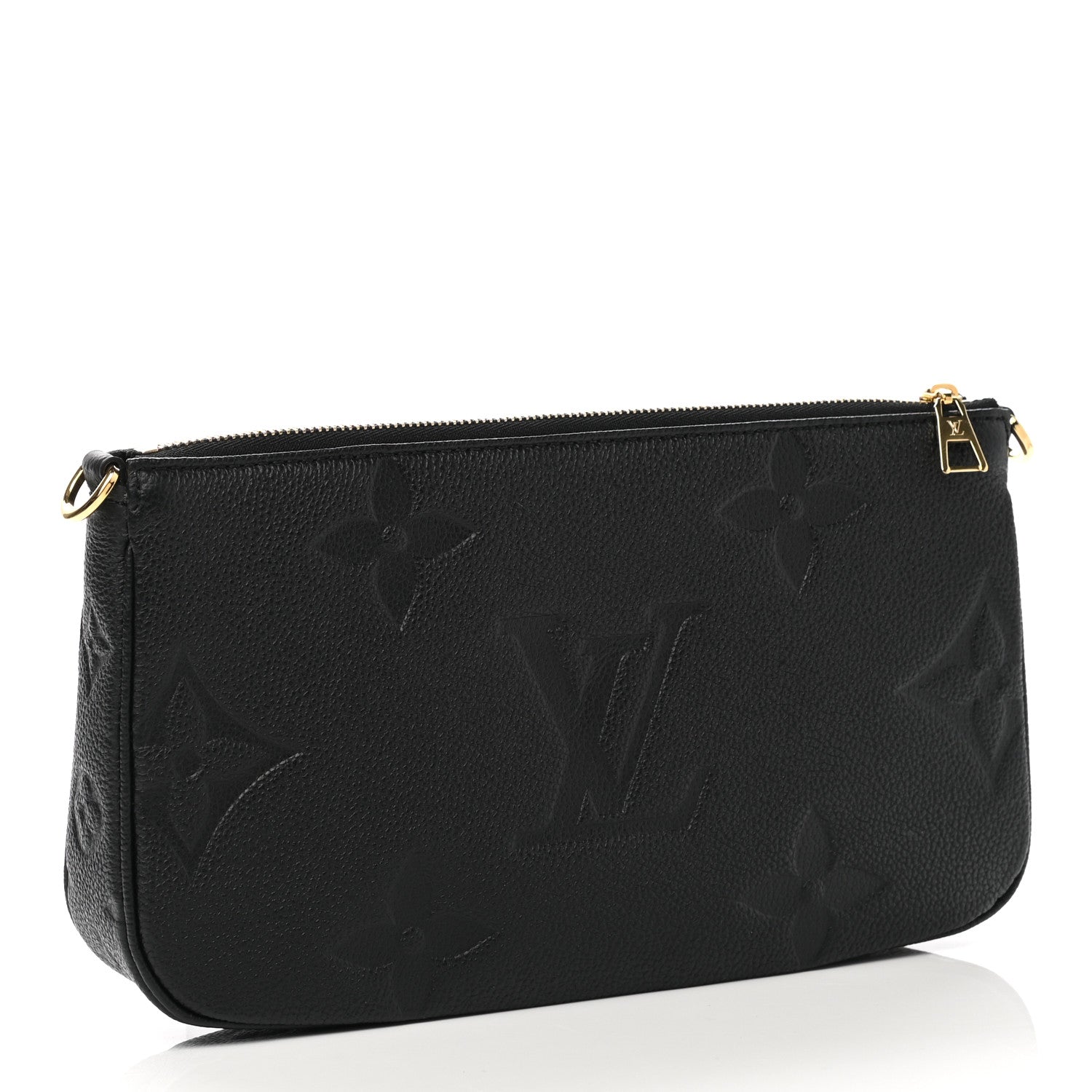 Louis Vuitton Empreinte Monogram Giant Multi Pochette Accessories Large Pochette Black 2 of 7