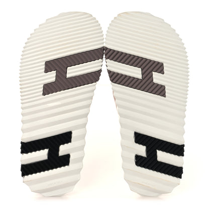 Hermes Nappa Womens Infra Sandals 38 Rose Porcelaine 6 of 10