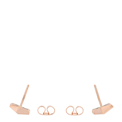 Tiffany 18K Rose Gold Diamond Atlas X Earrings 3 of 5