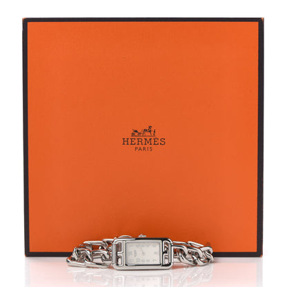 Hermes Stainless Steel 17mm Nantucket Quartz Watch 7 of 7