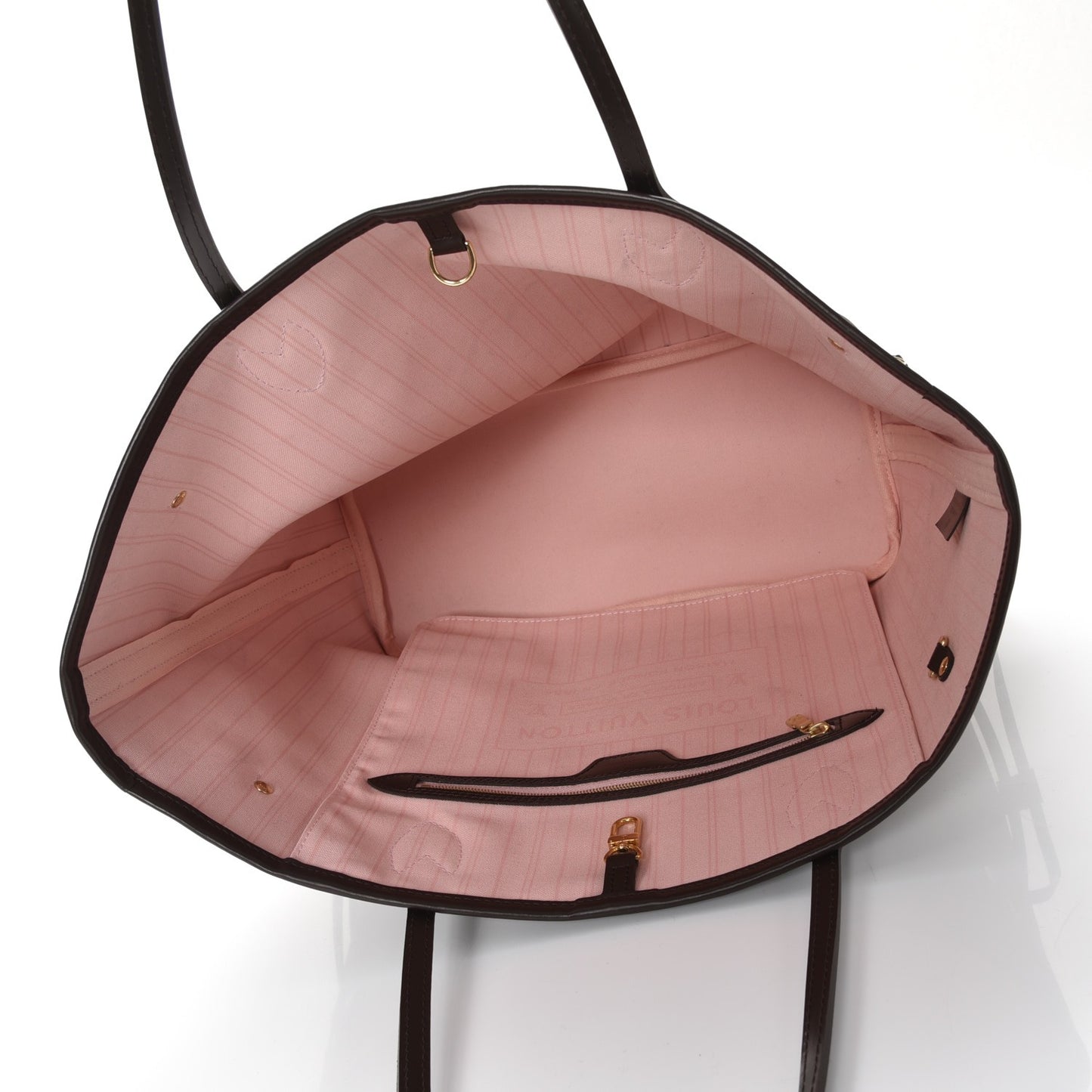 Damier Ebene Neo Neverfull MM Rose Ballerine