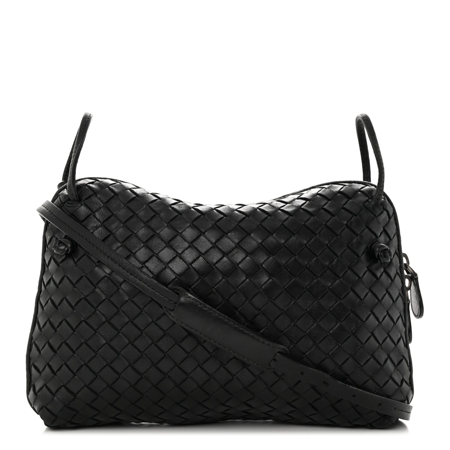 Bottega Veneta Nappa Intrecciato Nodini Bag Black 1 of 15