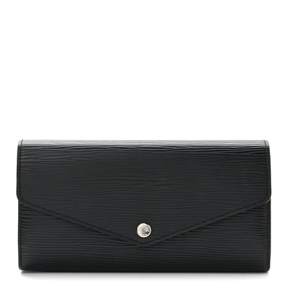 Louis Vuitton Epi Sarah Wallet NM Black 1 of 7