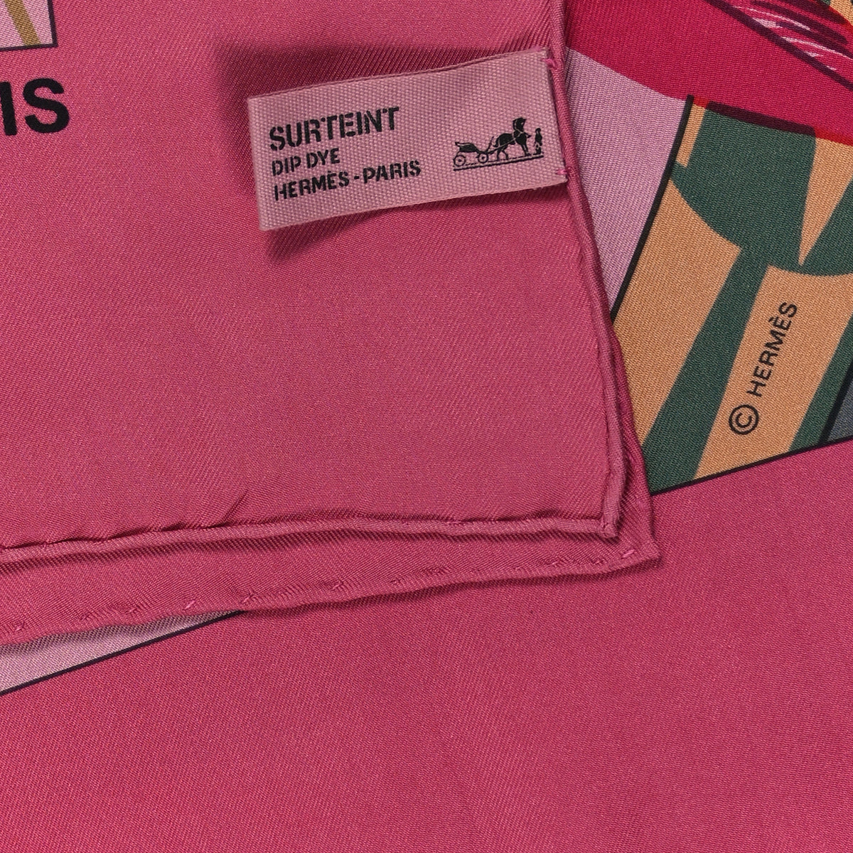 Hermes Silk Dip Dyed Brazil Shawl 140 3 of 3