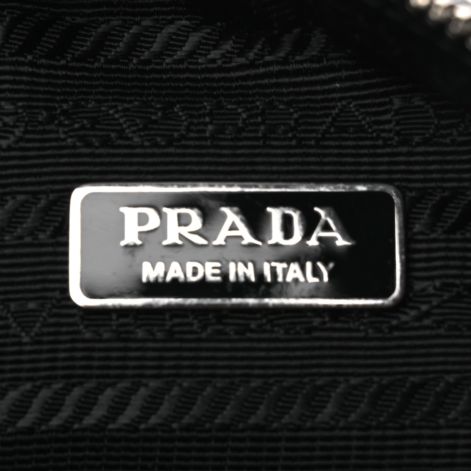 Prada Grace Lux Triangle Shoulder Bag Black 6 of 12