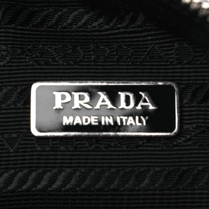 Prada Grace Lux Triangle Shoulder Bag Black 6 of 12