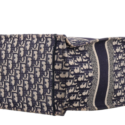 Christian Dior Oblique Medium Book Tote Blue Multicolor 9 of 9
