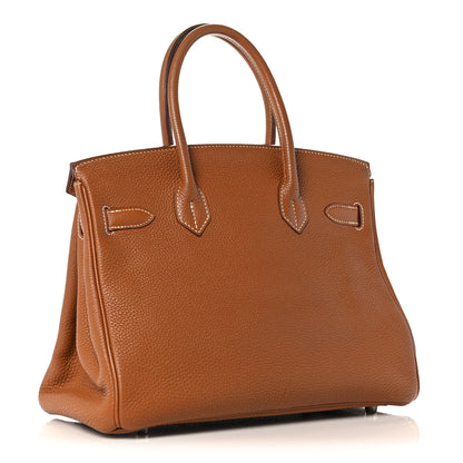 Hermes Togo Birkin 30 Gold 3 of 43