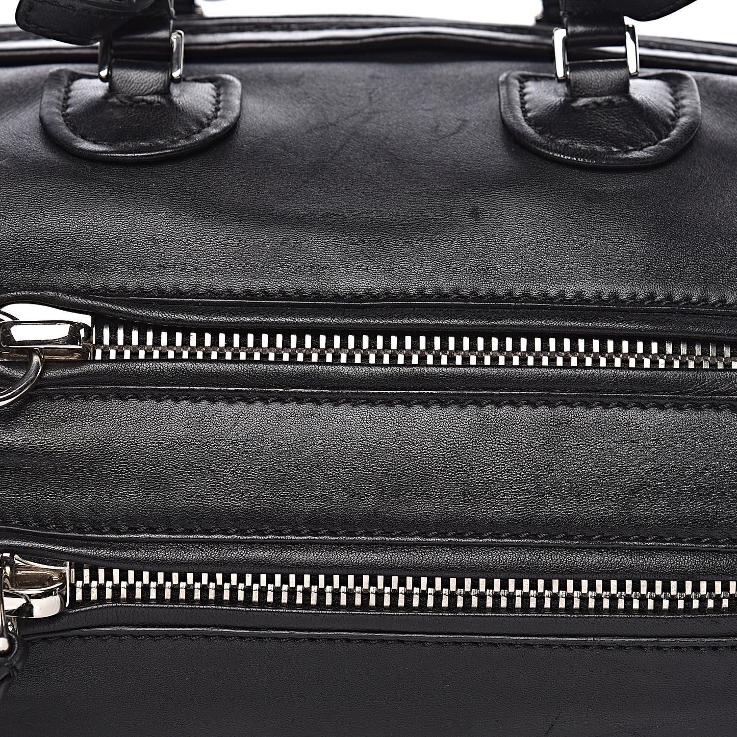 Nappa Boston Bag Black