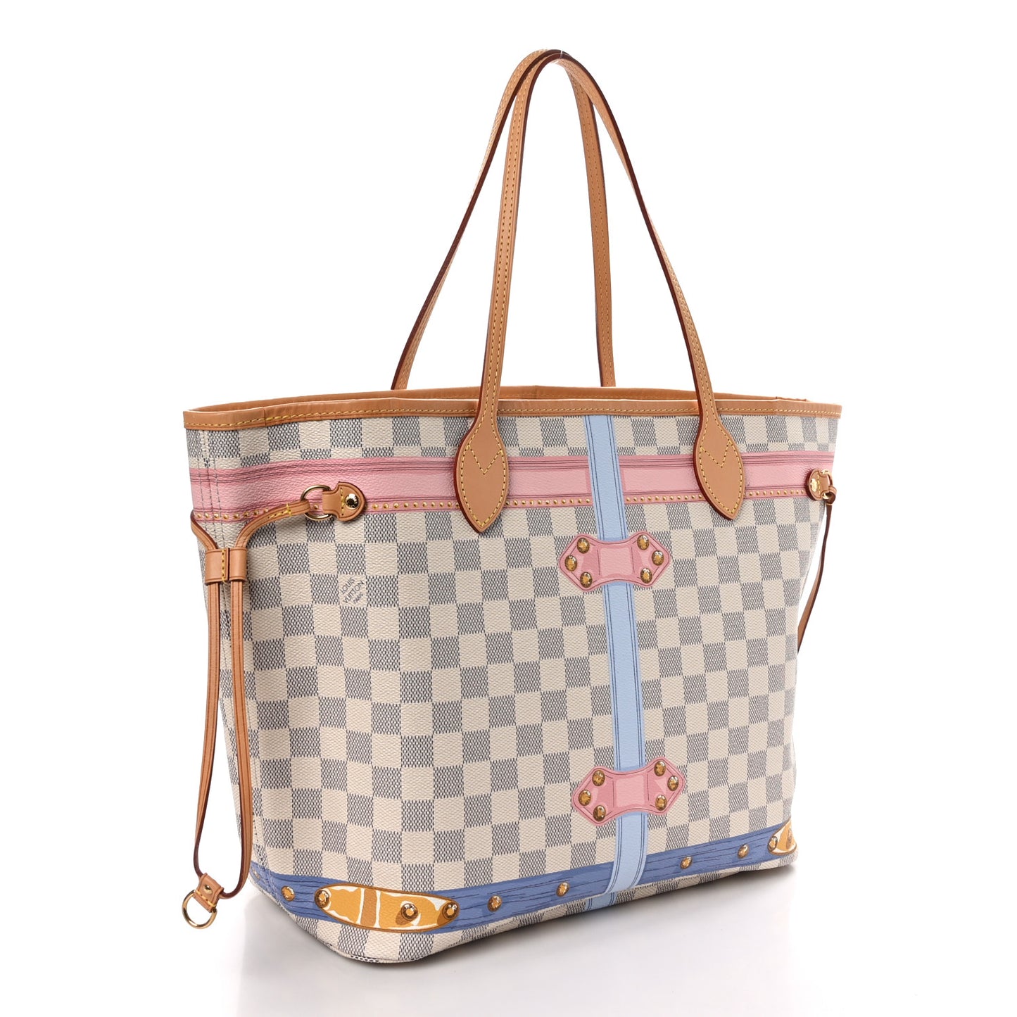 Damier Azur Summer Trunks Neo Neverfull MM