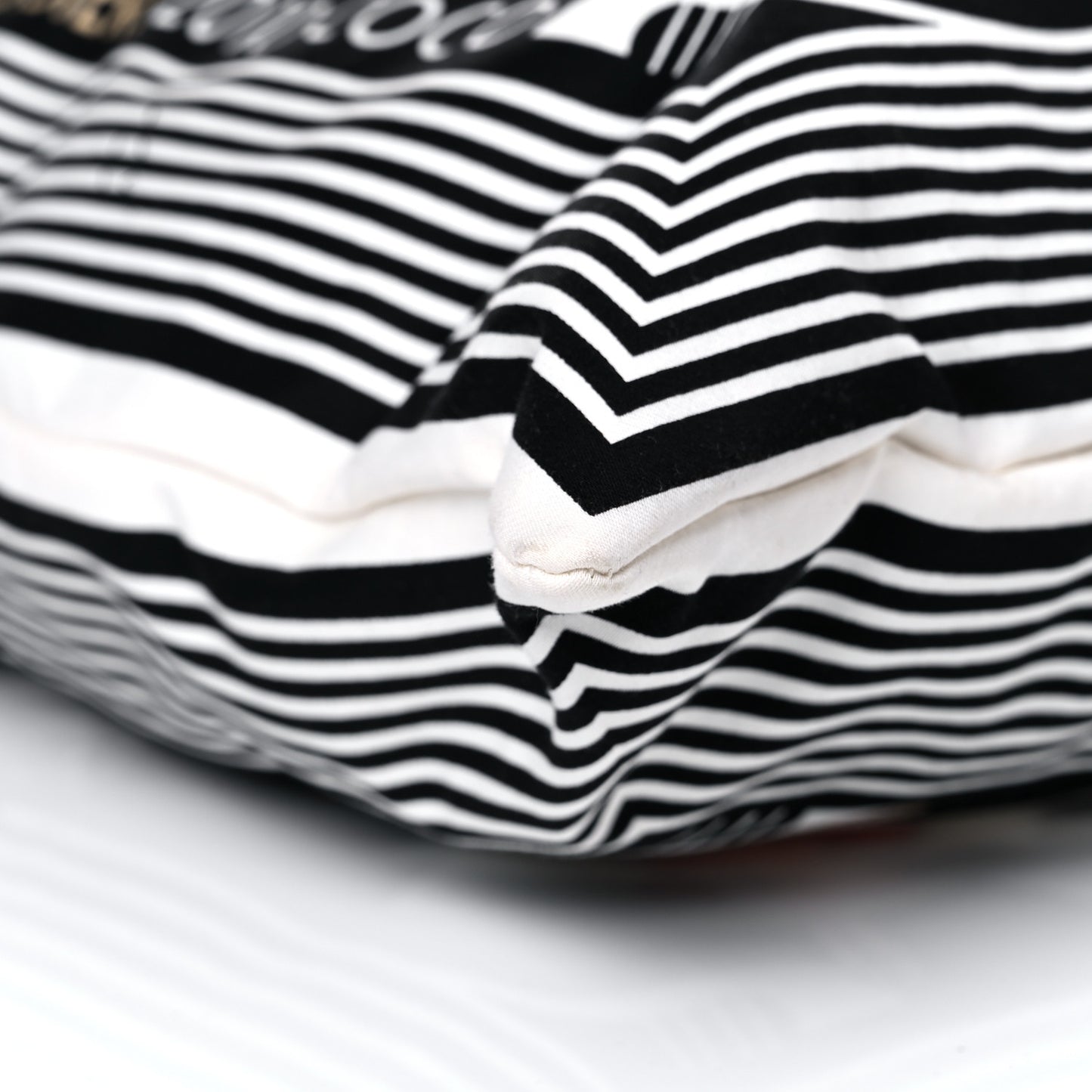 Canvas CC Paris Venice Bon Bon Tote Black White