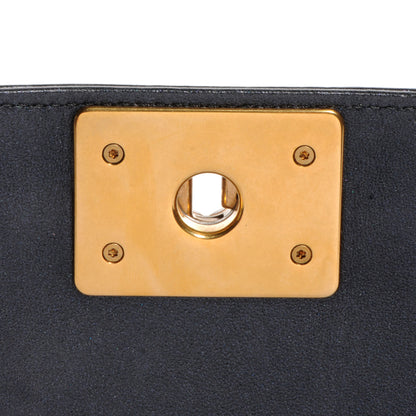 Chanel Lambskin Quilted Small Boy Flap Black 9 of 10