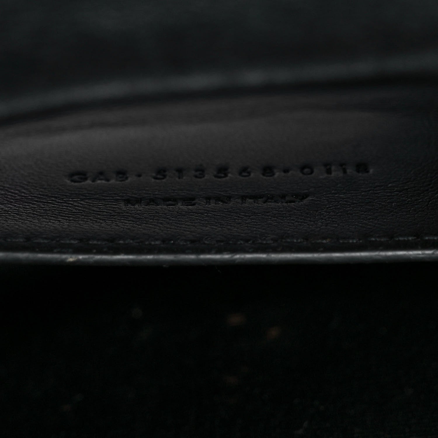 Saint Laurent Calfskin Sequin Small Classic Monogram Kate Satchel Black 6 of 10