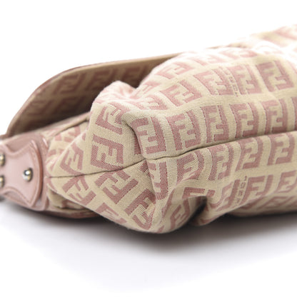 Fendi Zucchino Small Chef Shoulder Bag Rosa 8 of 11